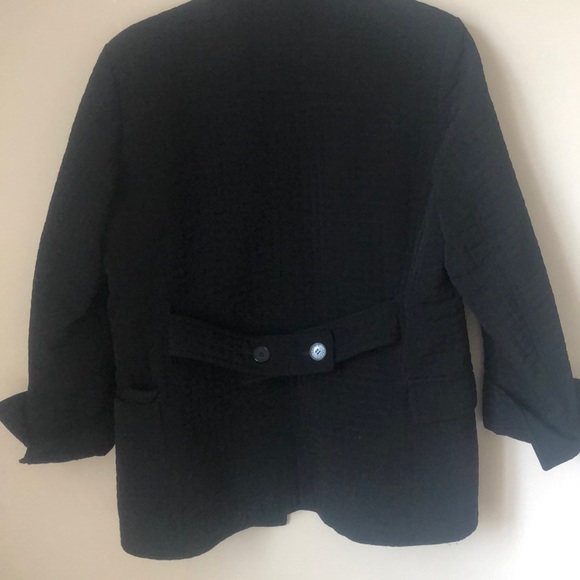 Black quilted coat - Picture 4 of 4